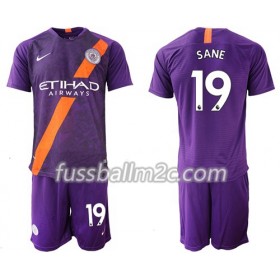 Fußballtrikots Manchester City Sane 19 Kinder Ausweich Trikotsatz 2018-2019